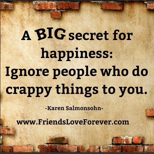 A Big secret for Happiness
