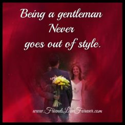 Being a Gentleman never goes out of style